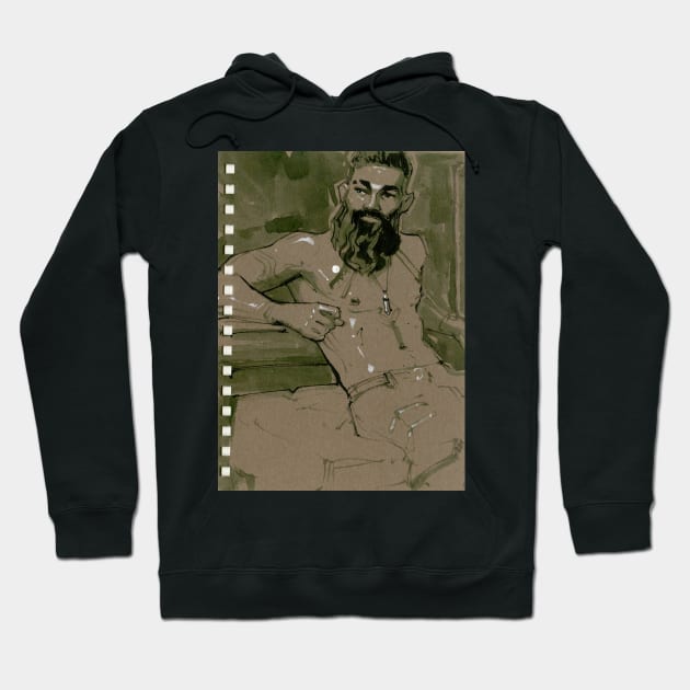 Chavis Hoodie by A.E. Kieren Illustration